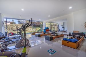 Posezení v ubytování PORTANOVA Suites by ADVENTU