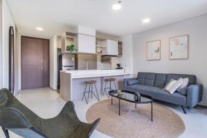 Kuhinja oz. manjša kuhinja v nastanitvi PORTANOVA Suites by ADVENTU