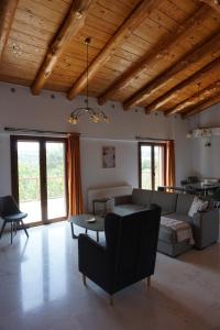 Posezení v ubytování Eucalyptus Villa