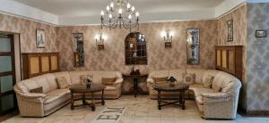 Istumisnurk majutusasutuses Hotel Suprem