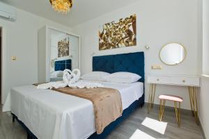 Posteľ alebo postele v izbe v ubytovaní Luxury Apartment Veronika