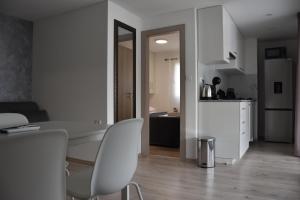 Kuchyň nebo kuchyňský kout v ubytování Mobile home Pelješac, Camp Vala
