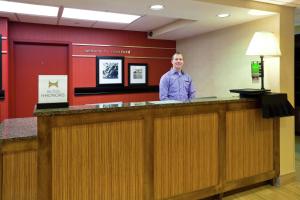 Vstupní hala nebo recepce v ubytování Hampton Inn Rockford