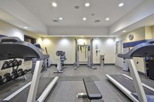 Fitness centrum a/nebo fitness zařízení v ubytování Hampton Inn Kenedy