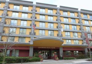 an exterior view of the philadelphia civic hotel at Homewood Suites by Hilton Seattle Downtown in Seattle