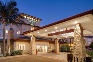 a rendering of the front of a hotel at Homewood Suites by Hilton San Francisco Airport North California in Brisbane