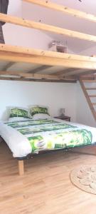 Postel nebo postele na pokoji v ubytování Villa Pomme cannelle + 31 fotografií