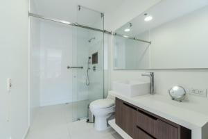 Kopalnica v nastanitvi PORTANOVA Suites by ADVENTU