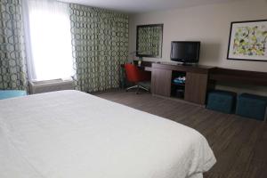 TV a/nebo společenská místnost v ubytování Hampton Inn Sumter