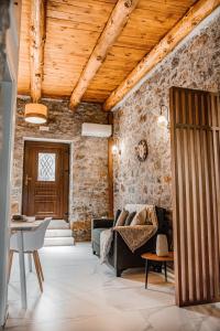 Posezení v ubytování Petra Elounda Suites - Adults Only