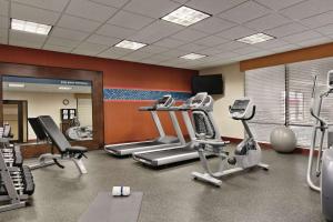 Fitness centrum a/nebo fitness zařízení v ubytování Hampton Inn & Suites Enid