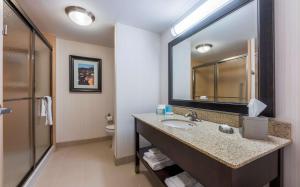 Koupelna v ubytování Hampton Inn Sydney