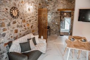 Posezení v ubytování Petra Elounda Suites - Adults Only