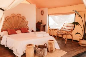 Cama ou camas em um quarto em Dreamsea Mediterranean Camp