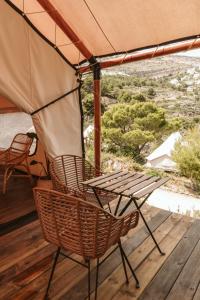 Uma varanda ou terraço em Dreamsea Mediterranean Camp