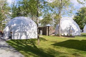 Zahrada ubytování Gravity Luxury Domes