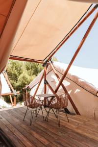 Uma varanda ou terraço em Dreamsea Mediterranean Camp