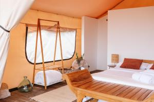 Cama ou camas em um quarto em Dreamsea Mediterranean Camp