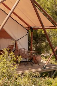 Uma varanda ou terraço em Dreamsea Mediterranean Camp