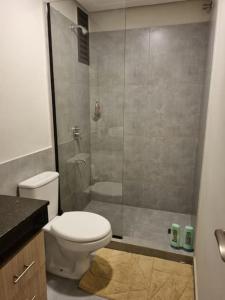 Koupelna v ubytování Apartamento en Asunción