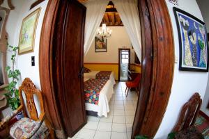 Posezení v ubytování HOTEL CASA BAEZ