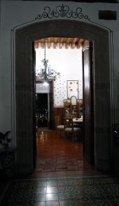 Posezení v ubytování HOTEL CASA BAEZ