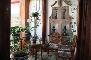Posezení v ubytování HOTEL CASA BAEZ