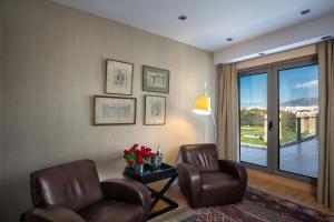 Zona d'estar a The Athens Gate Hotel