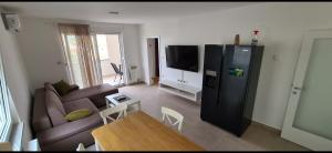 TV a/nebo společenská místnost v ubytování Apartments Vedran