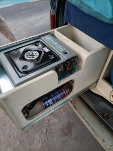 a drawer in the back of a truck at Discovery Tenerife II in San Miguel de Abona