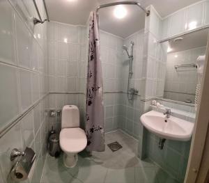 Kupatilo u objektu Taanilinna Hotell