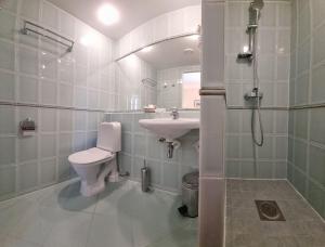 Kupatilo u objektu Taanilinna Hotell