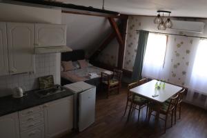 Kuchyňa alebo kuchynka v ubytovaní ABC apartments