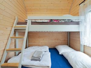 Postel nebo postele na pokoji v ubytování Domki Malibu