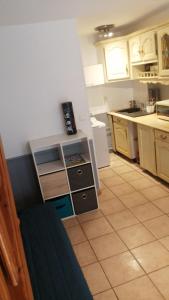 A cozinha ou cozinha compacta de Villa Vias Plage
