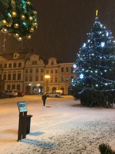 Hotel Vacek Pod Věží v zimě