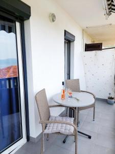 Balkón alebo terasa v ubytovaní Villa Dražana