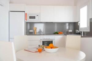 Sagitario Rymar Apartamentos的厨房或小厨房