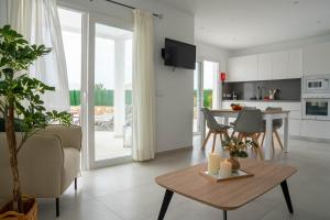 Sagitario Rymar Apartamentos的厨房或小厨房