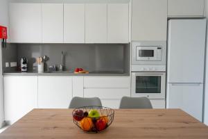 Sagitario Rymar Apartamentos的厨房或小厨房