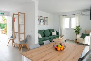 Sagitario Rymar Apartamentos的休息区