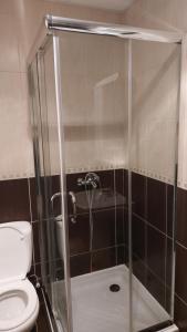 Koupelna v ubytování Apartman Ninolić