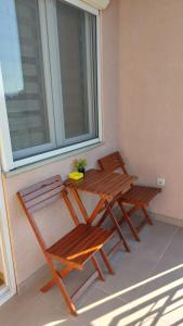 Balkón nebo terasa v ubytování Apartman Ninolić
