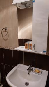 Koupelna v ubytování Apartman Ninolić