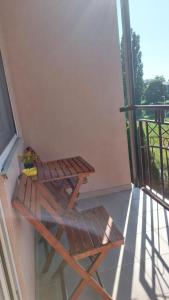 Balkón nebo terasa v ubytování Apartman Ninolić