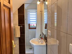 A bathroom at AnnApartman