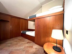 Ein Bett oder Betten in einem Zimmer der Unterkunft Attico in Piazza Matteotti