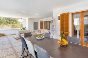 Posezení v ubytování Ferienhaus Casa Kristel