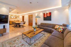 Posezení v ubytování Ferienhaus Casa Kristel