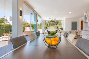 Posezení v ubytování Ferienhaus Casa Kristel